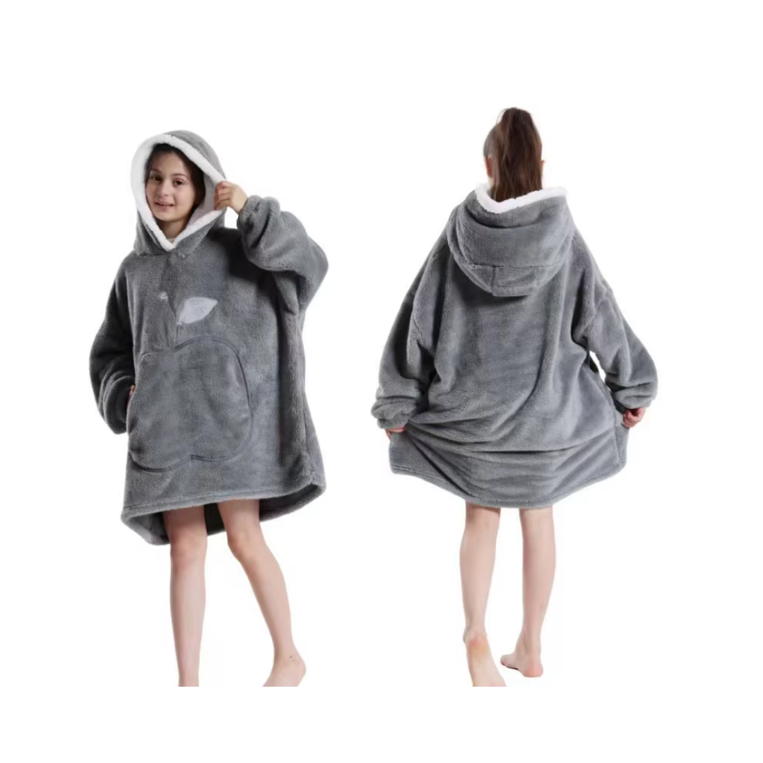 Kuschel Hoodie-Decke für die ganze Familie