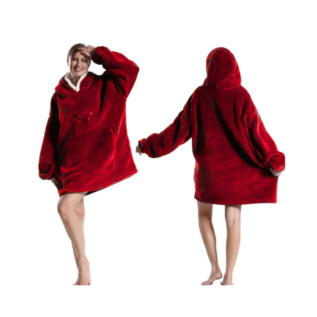 Kuschel Hoodie-Decke für die ganze Familie