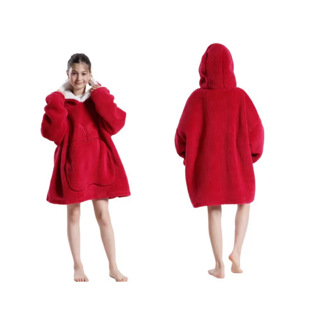 Kuschel Hoodie-Decke für die ganze Familie